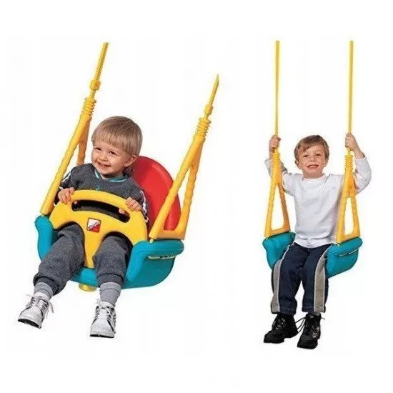 Leagan convertibil 3 in 1 Ecotoys SW-1422 - Albastru cu Galben Leagan convertibil 3 in 1 Ecotoys SW-1422 - Albastru cu Galben