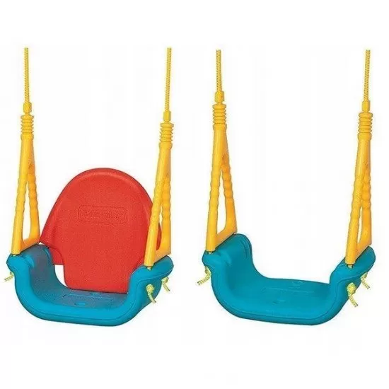 Leagan convertibil 3 in 1 Ecotoys SW-1422 - Albastru cu Galben Leagan convertibil 3 in 1 Ecotoys SW-1422 - Albastru cu Galben