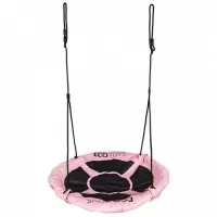 Leagan de gradina Ecotoys Boc110 pentru copii 110 cm 150 kg Roz