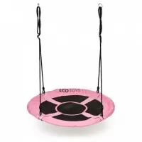 Leagan de gradina Ecotoys Boc110 pentru copii 110 cm 150 kg Roz
