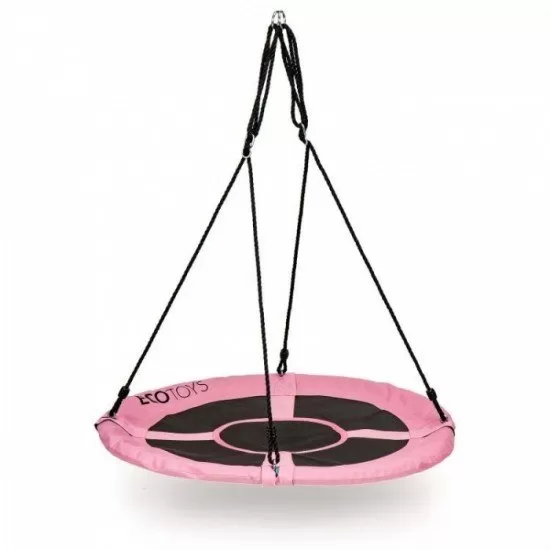 Leagan de gradina Ecotoys Boc110 pentru copii 110 cm 150 kg Roz Leagan de gradina Ecotoys Boc110 pentru copii 110 cm 150 kg Roz