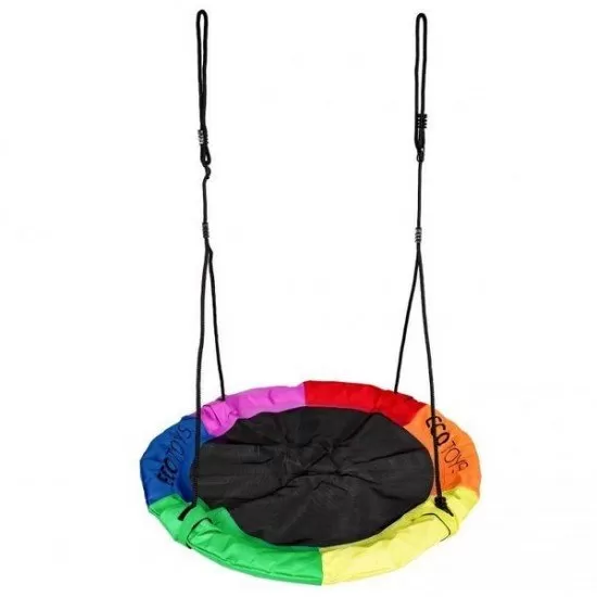 Leagan de gradina Ecotoys BOC110 pentru copii 110 cm multicolor Leagan de gradina Ecotoys BOC110 pentru copii 110 cm multicolor