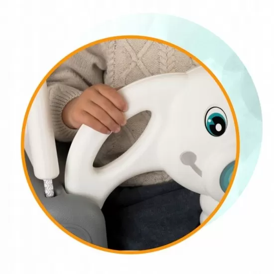 Leagan de gradina Ricokids Elefant 770200 - Gri cu alb Leagan de gradina Ricokids Elefant 770200 - Gri cu alb