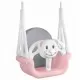 Leagan de gradina Ricokids Ursulet 770101 - Roz cu alb Leagan de gradina Ricokids Ursulet 770101 - Roz cu alb