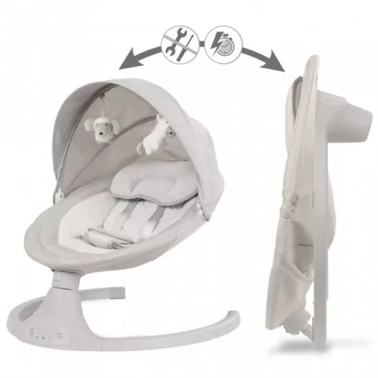 Leagan electric 2 in 1 Kidwell Luxi - Light Melange Leagan electric 2 in 1 Kidwell Luxi - Light Melange