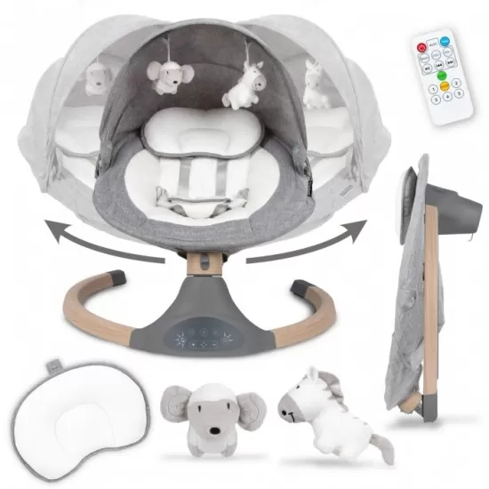 Leagan electric 2 in 1 Kidwell Luxi - Wooden Dark Melange Leagan electric 2 in 1 Kidwell Luxi - Wooden Dark Melange