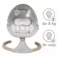 Leagan electric 2 in 1 Kidwell Luxi - Wooden Light Melange Leagan electric 2 in 1 Kidwell Luxi - Wooden Light Melange