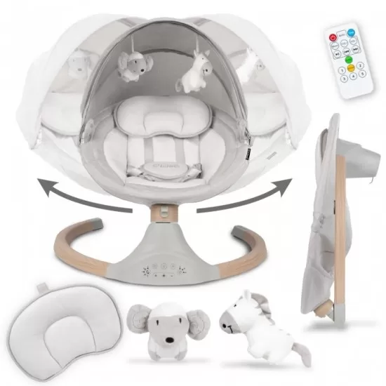 Leagan electric 2 in 1 Kidwell Luxi - Wooden Light Melange Leagan electric 2 in 1 Kidwell Luxi - Wooden Light Melange