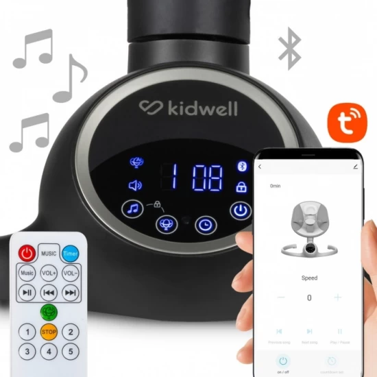 Leagan electric 2 in 1 Kidwell Reve - Black Silver Leagan electric 2 in 1 Kidwell Reve - Black Silver