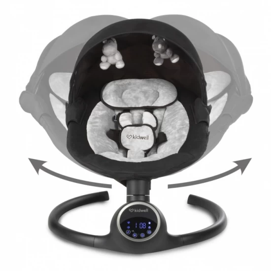 Leagan electric 2 in 1 Kidwell Reve - Black Silver Leagan electric 2 in 1 Kidwell Reve - Black Silver
