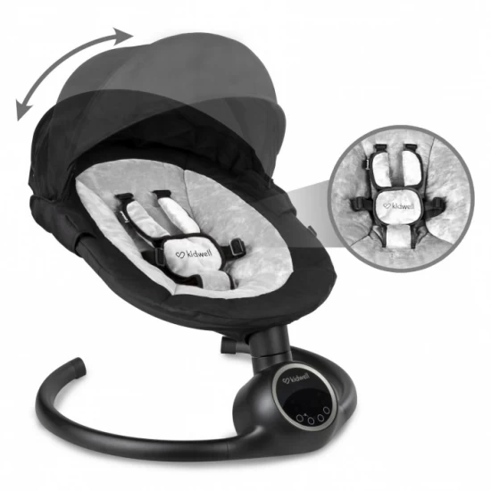 Leagan electric 2 in 1 Kidwell Reve - Black Silver Leagan electric 2 in 1 Kidwell Reve - Black Silver