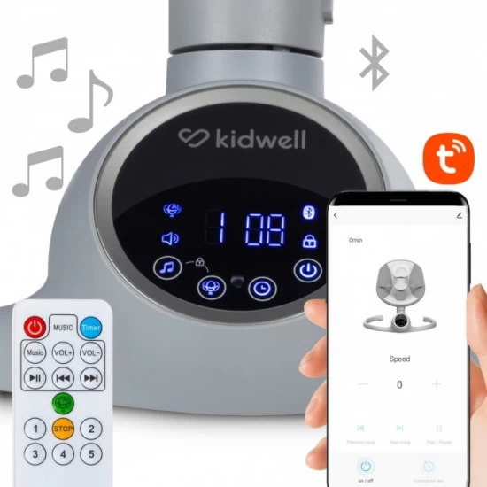 Leagan electric 2 in 1 Kidwell Reve - Gray Silver Leagan electric 2 in 1 Kidwell Reve - Gray Silver