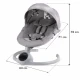 Leagan electric 2 in 1 Kidwell Reve - Gray Silver Leagan electric 2 in 1 Kidwell Reve - Gray Silver