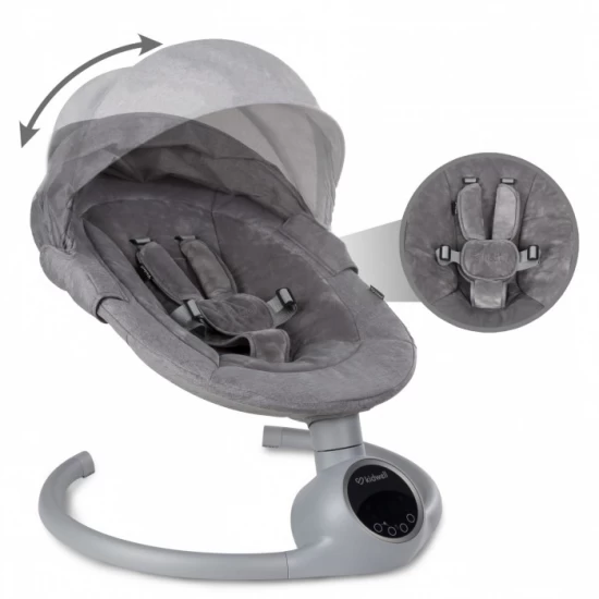 Leagan electric 2 in 1 Kidwell Reve - Gray Silver Leagan electric 2 in 1 Kidwell Reve - Gray Silver