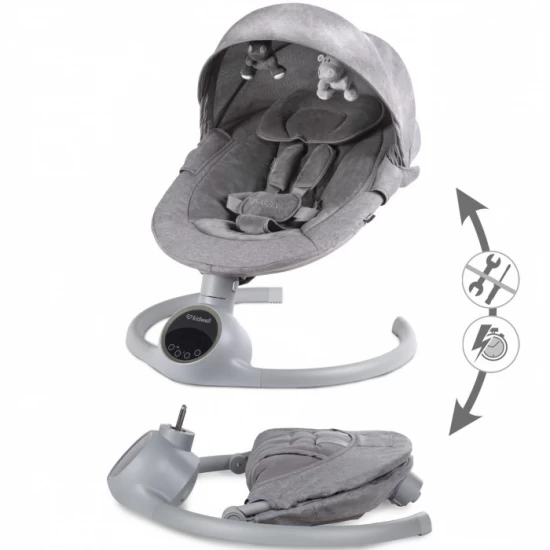 Leagan electric 2 in 1 Kidwell Reve - Gray Silver Leagan electric 2 in 1 Kidwell Reve - Gray Silver
