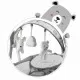 Leagan electric cu muzica Ricokids 7321 - Gri Leagan electric cu muzica Ricokids 7321 - Gri