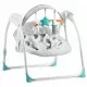 Leagan electric cu muzica Ricokids 7326 - Turcoaz Leagan electric cu muzica Ricokids 7326 - Turcoaz