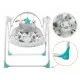 Leagan electric cu muzica Ricokids 7326 - Turcoaz Leagan electric cu muzica Ricokids 7326 - Turcoaz