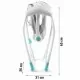 Leagan electric cu muzica Ricokids 7326 - Turcoaz Leagan electric cu muzica Ricokids 7326 - Turcoaz