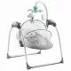 Leagan electric cu muzica Ricokids Premium 7322 - Gri Leagan electric cu muzica Ricokids Premium 7322 - Gri