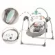 Leagan electric cu muzica Ricokids Premium 7322 - Gri Leagan electric cu muzica Ricokids Premium 7322 - Gri