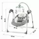 Leagan electric cu muzica Ricokids Premium 7322 - Gri Leagan electric cu muzica Ricokids Premium 7322 - Gri
