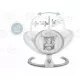 Leagan electric cu vibratii, muzica si jucarii Ricokids 705000, Gri Leagan electric cu vibratii, muzica si jucarii Ricokids 705000, Gri