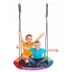 Leagan pentru copii Ecotoys G-744, cuib de barza, cadru din otel galvanizat - Multicolor Leagan pentru copii Ecotoys G-744, cuib de barza, cadru din otel galvanizat - Multicolor