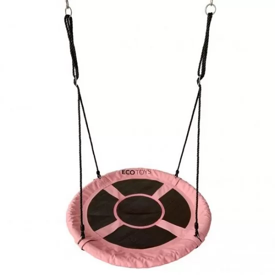 Leagan pentru copii Ecotoys SW100 cuib de barza - Roz Leagan pentru copii Ecotoys SW100 cuib de barza - Roz