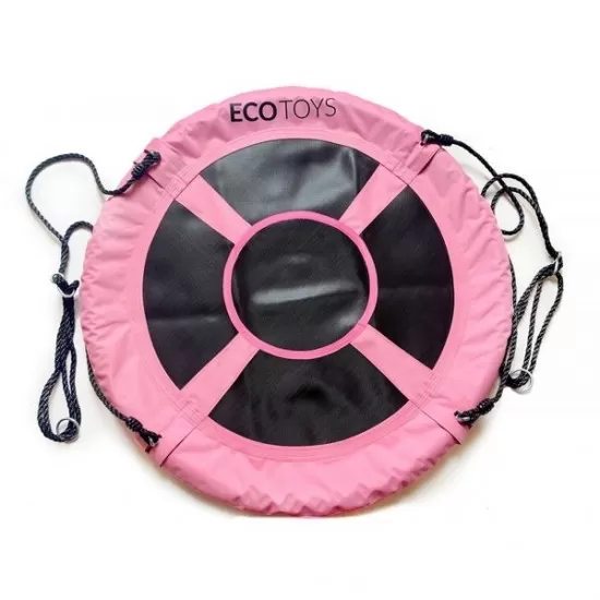 Leagan pentru copii Ecotoys SW100 cuib de barza - Roz Leagan pentru copii Ecotoys SW100 cuib de barza - Roz