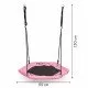 Leagan pentru copii hexagonal, tip cuib de barza, suspendat, Ecotoys MIR6023 - Roz Leagan pentru copii hexagonal, tip cuib de barza, suspendat, Ecotoys MIR6023 - Roz
