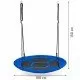 Leagan pentru copii rotund, tip cuib de barza, suspendat, 100 cm, Ecotoys MIR6001 - Albastru Leagan pentru copii rotund, tip cuib de barza, suspendat, 100 cm, Ecotoys MIR6001 - Albastru