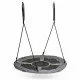 Leagan pentru copii rotund, tip cuib de barza, suspendat, 100 cm, Ecotoys MIR6001 - Gri Leagan pentru copii rotund, tip cuib de barza, suspendat, 100 cm, Ecotoys MIR6001 - Gri