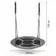 Leagan pentru copii rotund, tip cuib de barza, suspendat, 100 cm, Ecotoys MIR6001 - Gri Leagan pentru copii rotund, tip cuib de barza, suspendat, 100 cm, Ecotoys MIR6001 - Gri