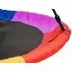 Leagan pentru copii rotund tip cuib de barza suspendat 100 cm Ecotoys MIR6001- Multicolor