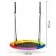 Leagan pentru copii rotund tip cuib de barza suspendat 100 cm Ecotoys MIR6001- Multicolor