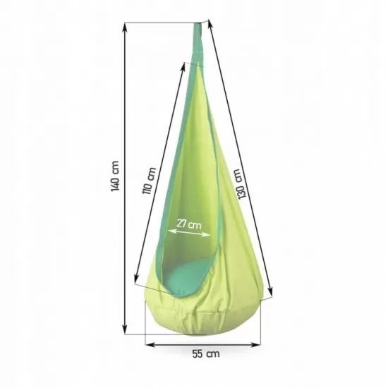 Leagan suspendat KOKON Neo-Sport - Verde