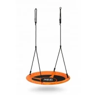 Leagan tip cuib pentru copii XXL, 100 cm, 150 kg, Neo-Sport 1084, Portocaliu