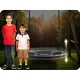 Leagan tip cuib pentru copii XXL, 100 cm, 150 kg, Neo-Sport 110301, Gri