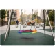 Leagan tip cuib pentru copii XXL, 110 cm, 150 kg, Neo-Sport 1050, Multicolor Leagan tip cuib pentru copii XXL, 110 cm, 150 kg, Neo-Sport 1050, Multicolor