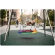 Leagan tip cuib pentru copii XXL, 120 cm, 150 kg, Neo-Sport 1060, Multicolor Leagan tip cuib pentru copii XXL, 120 cm, 150 kg, Neo-Sport 1060, Multicolor