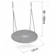 Leagan tip cuib pentru copii XXL, 120 cm, 150 kg, Neo-Sport 110320, Negru