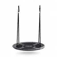 Leagan tip cuib pentru copii XXL, 120 cm, 150 kg, Neo-Sport 110321, Gri