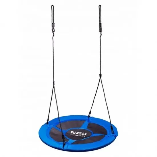 Leagan tip cuib pentru copii XXL 95 cm 150 kg Neo-Sport 1000 Albastru Leagan tip cuib pentru copii XXL 95 cm 150 kg Neo-Sport 1000 Albastru