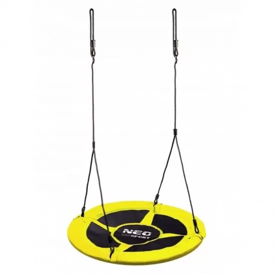 Leagan tip cuib pentru copii XXL 95 cm 150 kg Neo-Sport 1003 Galben Leagan tip cuib pentru copii XXL 95 cm 150 kg Neo-Sport 1003 Galben
