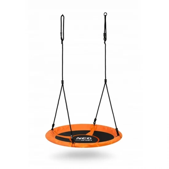 Leagan tip cuib pentru copii XXL, 95 cm, 150 kg, Neo-Sport 1004, Portocaliu Leagan tip cuib pentru copii XXL, 95 cm, 150 kg, Neo-Sport 1004, Portocaliu