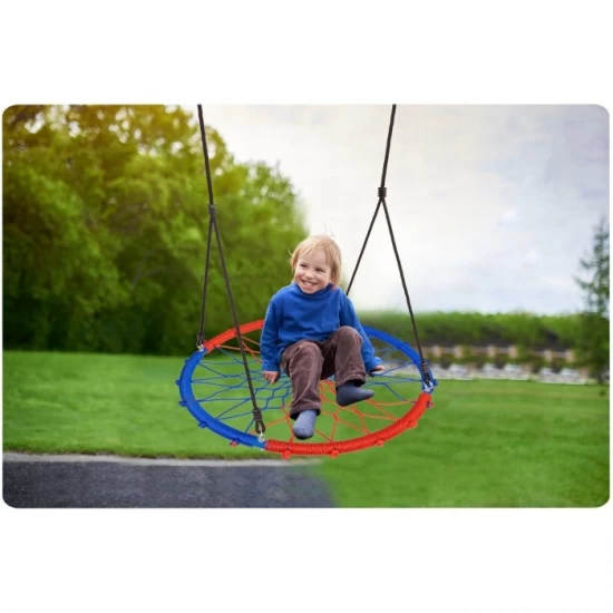 Leagan tip cuib pentru copii XXL, 95 cm, 150 kg, Neo-Sport 1070, Rosu Albastru Leagan tip cuib pentru copii XXL, 95 cm, 150 kg, Neo-Sport 1070, Rosu Albastru