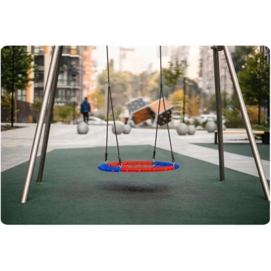 Leagan tip cuib pentru copii XXL, 95 cm, 150 kg, Neo-Sport 1070, Rosu Albastru Leagan tip cuib pentru copii XXL, 95 cm, 150 kg, Neo-Sport 1070, Rosu Albastru