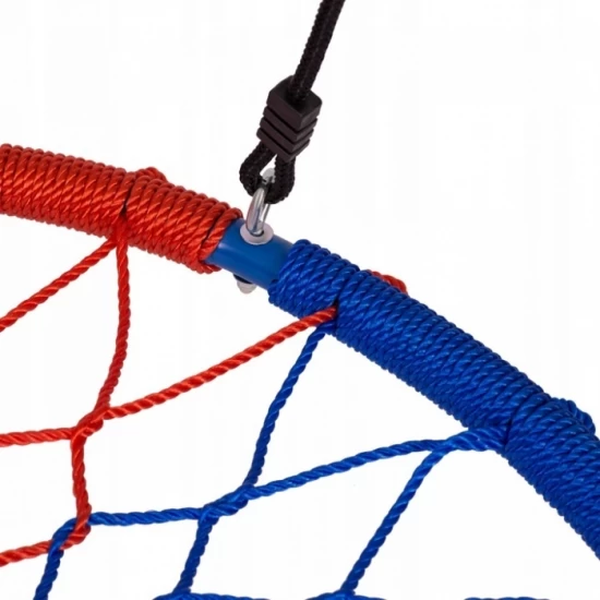 Leagan tip cuib pentru copii XXL, 95 cm, 150 kg, Neo-Sport 1070, Rosu Albastru Leagan tip cuib pentru copii XXL, 95 cm, 150 kg, Neo-Sport 1070, Rosu Albastru