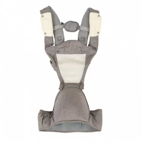 Marsupiu multifunctional pentru copii, 0-35 luni, Ecotoys J-BC1601 - Gri Marsupiu multifunctional pentru copii, 0-35 luni, Ecotoys J-BC1601 - Gri